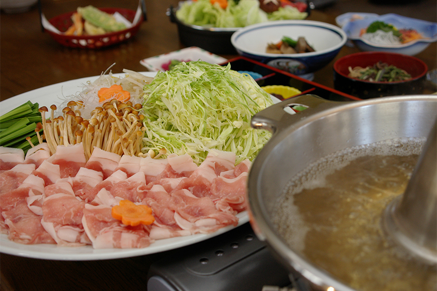 夕食
