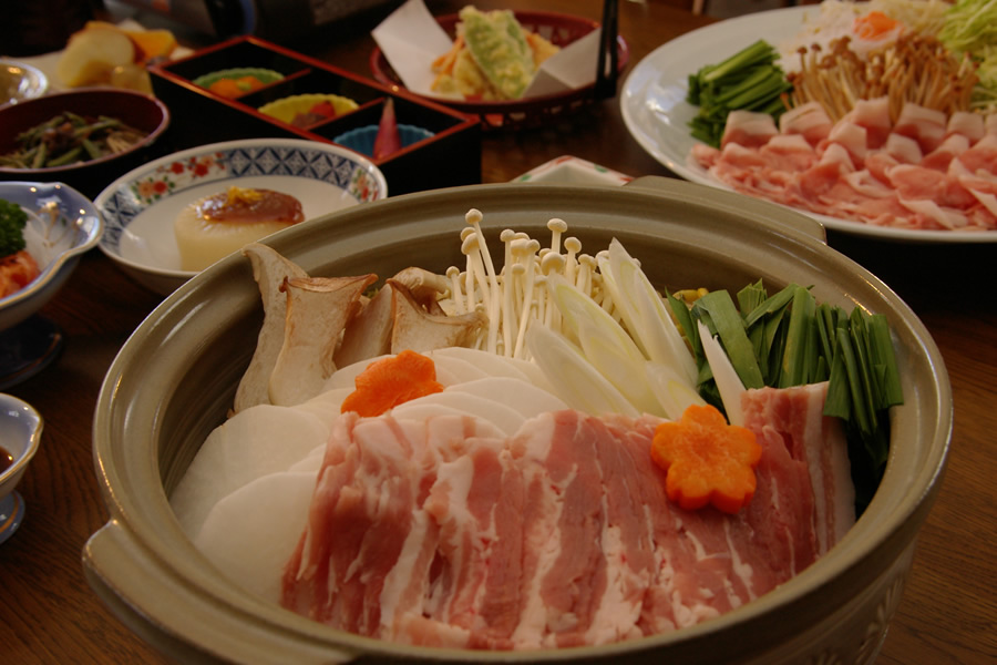 夕食