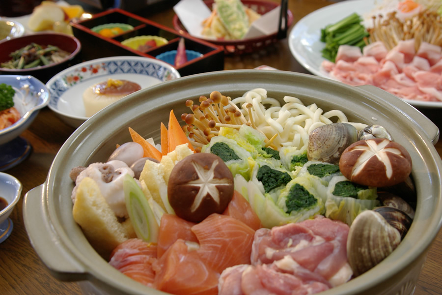 夕食